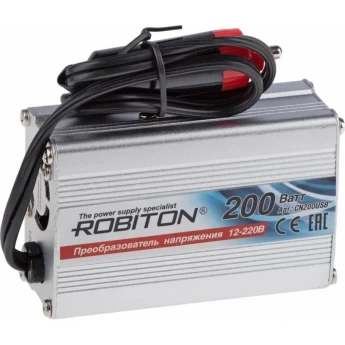 Инвертор 12V-220V ROBITON CN200USB